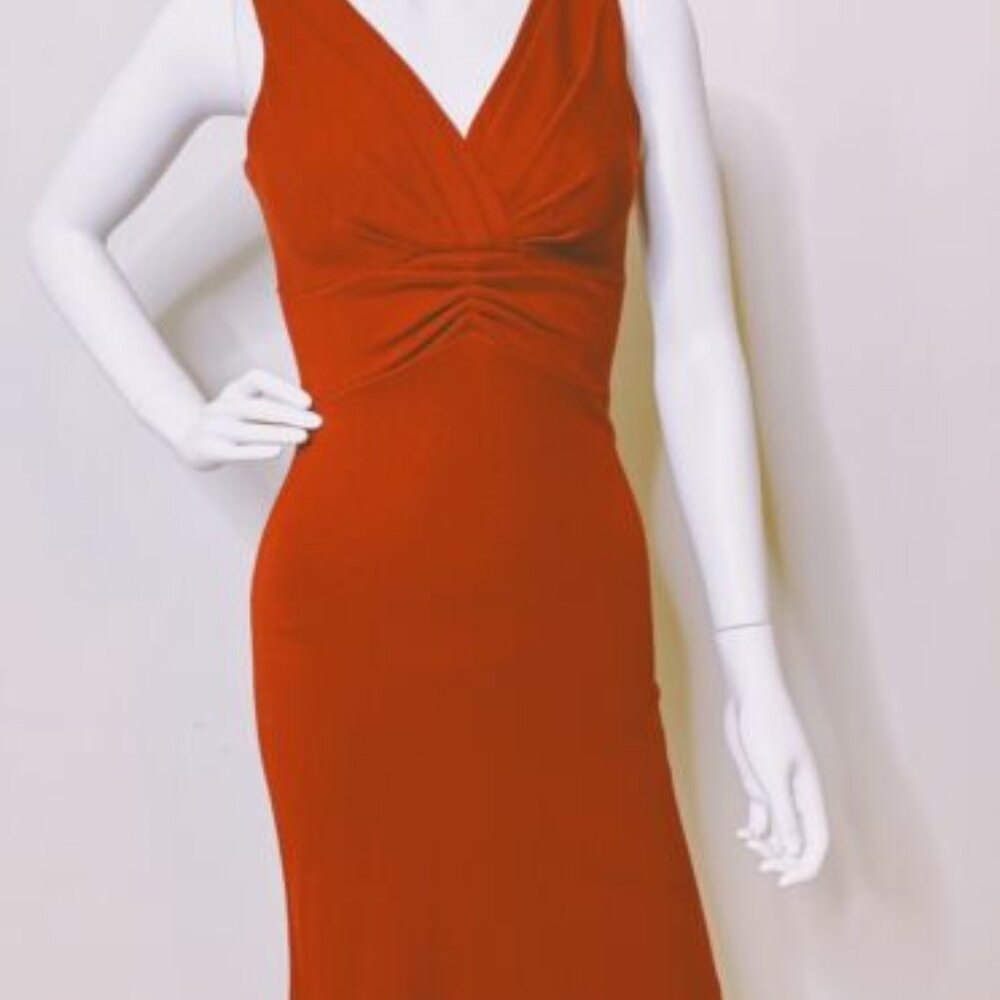 Banana Republic cool weather red dress